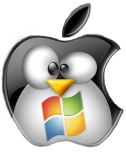 Linux apple with windows