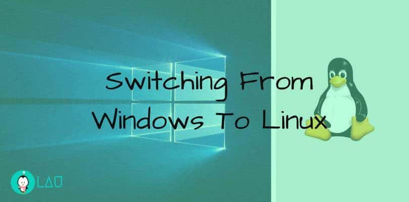 Att byta från Windows till Linux
